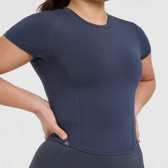 Oner Active Tops - Oner Active True Blue Short Sleeve Tee